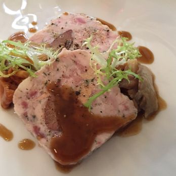 Aux Lyonnais - Chicken and mushroom terrine - French Near Me - Paris, 75 Aux Lyonnais - Chicken and mushroom terrine - French Near Me - Paris, 75