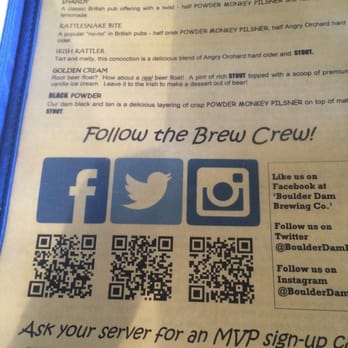 Boulder Dam Brewing Co. - Shandy was yummy! - Breweries Near Me - Boulder City, Nevada