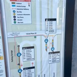 Eastgate Park & Ride - Bus Stop Location Map
