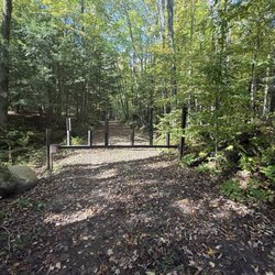 Bear Caves State Natural Area - Gate you walk past