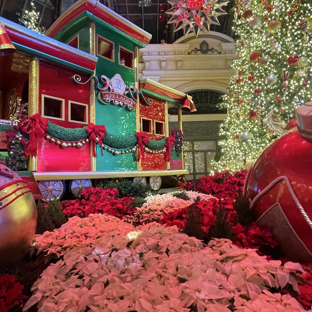 Bellagio - Gardens at Christmas! - Hotels Near Me - Las Vegas, Nevada