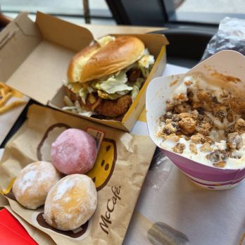 McDonald’s - Mcpops,  bacon hot honey mccrispy and the chips ahoy mcflurry - Burgers Near Me - Chicago, Illinois
