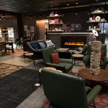 Moxy Atlanta Midtown - More comfy hang out options in the Moxy lobby. - Hotels Near Me - Atlanta, Georgia Moxy Atlanta Midtown - More comfy hang out options in the Moxy lobby. - Hotels Near Me - Atlanta, Georgia