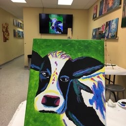 My first time ever painting... I'm still in shock how well it turned out!!! I'll be back! My first time ever painting... I'm still in shock how well it turned out!!! I'll be back!