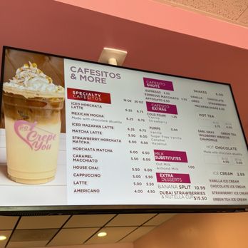P.S. I Crepe You - menu - coffees (Nov 2025) - Coffee & Tea Near Me - Rancho Cucamonga, California P.S. I Crepe You - menu - coffees (Nov 2025) - Coffee & Tea Near Me - Rancho Cucamonga, California