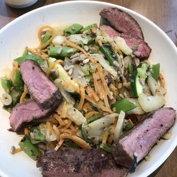 Flower Child - Glow Bowl w/ Steak - Salad Near Me - Charlotte, North Carolina Flower Child - Glow Bowl w/ Steak - Salad Near Me - Charlotte, North Carolina
