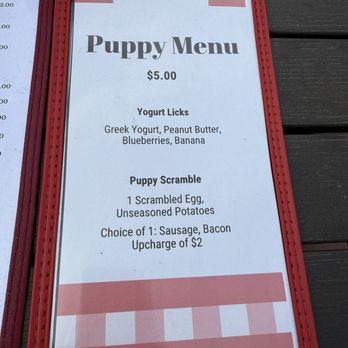 Toasted & Roasted - Puppy menu - Breakfast & Brunch Near Me - Henderson, Nevada Toasted & Roasted - Puppy menu - Breakfast & Brunch Near Me - Henderson, Nevada