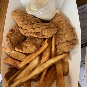 Sky View Restaurant - Chicken tenders meal. - American Near Me - Peach Springs, Arizona Sky View Restaurant - Chicken tenders meal. - American Near Me - Peach Springs, Arizona