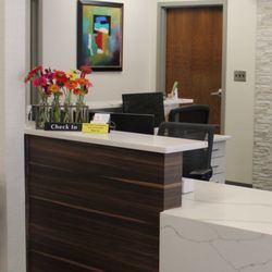Belle Meade Family Dentistry - Our front desk is a clean, organized reception area where friendly staff welcome our patients and assist with check in.