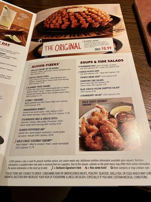 Menu photo 6 Outback Steakhouse Herndon, VA