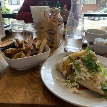 Miles Table - La Bonita Buritto, French Fries w/ Aioli - American Near Me - Philadelphia, Pennsylvania Miles Table - La Bonita Buritto, French Fries w/ Aioli - American Near Me - Philadelphia, Pennsylvania