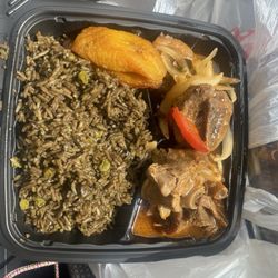 Mama Josie Café Creole - Turkey, diri djon djon and plantain