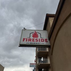 Fireside Market - store sign