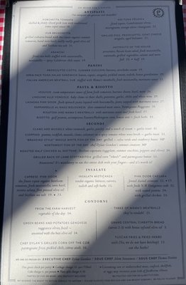 Menu photo 1 The Pink Door Seattle, WA Menu photo 1 The Pink Door Seattle, WA