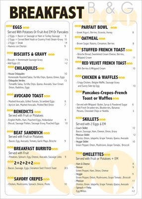 Menu photo 8 Biscuits & Gravy Cafe West Chicago, IL Menu photo 8 Biscuits & Gravy Cafe West Chicago, IL
