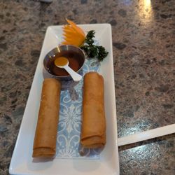 Mango II Thai Cuisine - Thai rolls (3 of 5 already consumed)