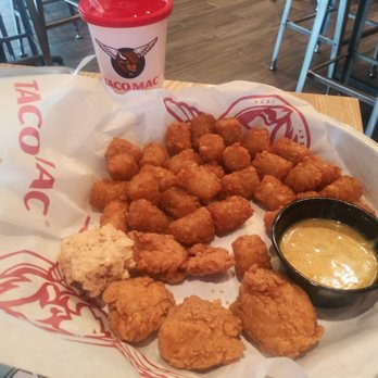 Taco Mac - Kid's chicken nuggets with tater tots and kid's drink - Sports Bars Near Me - Lawrenceville, Georgia