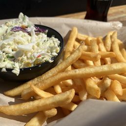 Fries and Coleslaw Fries and Coleslaw