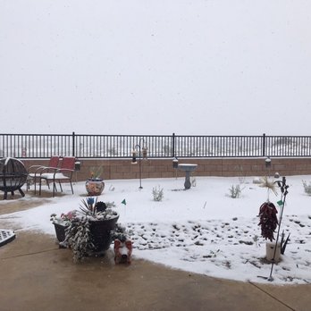 Waterwise Landscapes - First snow October 2020 - Landscape Architects or Designers Near Me - Albuquerque, New Mexico