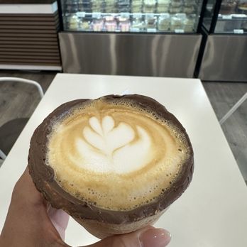 Dolce Amore Sweets - Coffee in a chocolate cup - Cupcakes Near Me - Manassas, Virginia Dolce Amore Sweets - Coffee in a chocolate cup - Cupcakes Near Me - Manassas, Virginia