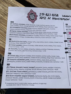 Menu photo 4 Velvet Taco Dallas, TX Menu photo 4 Velvet Taco Dallas, TX