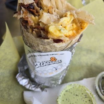 Bread & Breakfast - Burbank - Breakfast burrito with bacon - Breakfast & Brunch Near Me - Burbank, California
