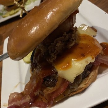 BRU Burger Bar - Carmel - Honey-Chipotle BBQ* - Burgers Near Me - Carmel, Indiana