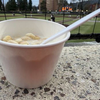 Joe Etzel Field - Clam chowder hits the spot piping hot on a cool night for $8 (Chili is $5). - Stadiums & Arenas Near Me - Portland, Oregon Joe Etzel Field - Clam chowder hits the spot piping hot on a cool night for $8 (Chili is $5). - Stadiums & Arenas Near Me - Portland, Oregon