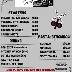 THE PIZZA DEPOT! Great food...dine in, delivery or take out!