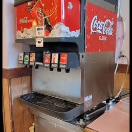 Self serve drinks, with 96 cent refills. Self serve drinks, with 96 cent refills.