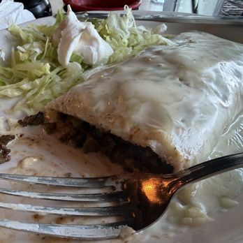 Blue Iguana - Steak Fajita Burrito  was so juicy and flavorful. - Mexican Near Me - Baton Rouge, Louisiana