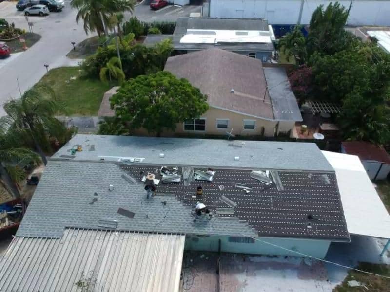 Slide of J&E construction