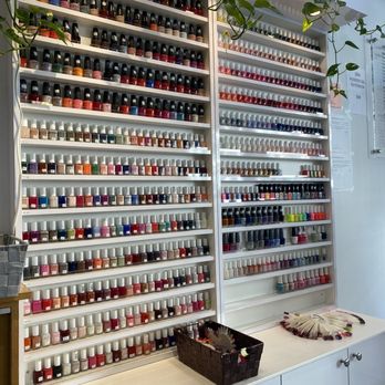 Bling Nail Spa - Color selection - Nail Salons Near Me - New York, New York