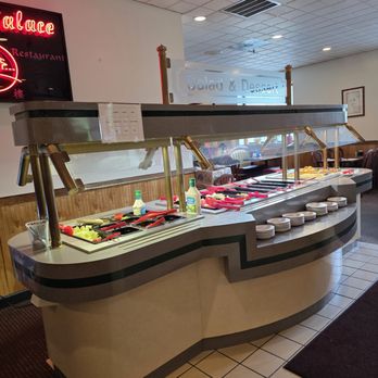 Red Palace - One of the Buffet stations. - Chinese Near Me - Roanoke, Virginia