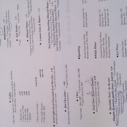 Warran Glen Garden Centre & Cafe - Extensive Drink Menu