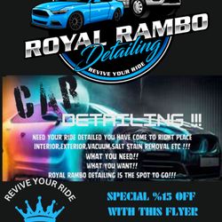 Royal Rambo Detailing