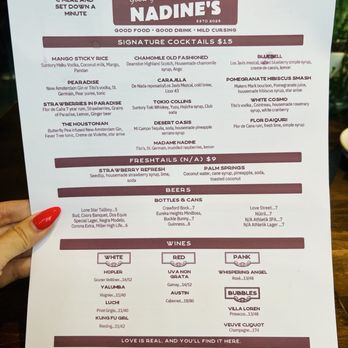 Good God Nadine's - Drink menu - Bars Near Me - Houston, Texas Good God Nadine's - Drink menu - Bars Near Me - Houston, Texas