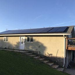 Another view of the solar panels. Another view of the solar panels.