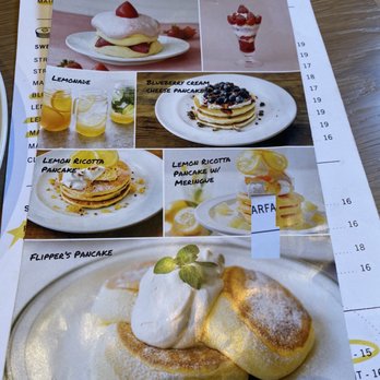 Flipper’s - Pics of menu - Pancakes Near Me - New York, New York