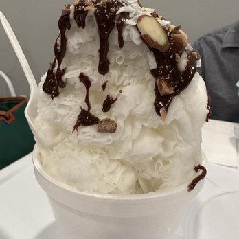 Let It Snow - Almond Joy Specialty snow - Shaved Snow Near Me - Tacoma, Washington