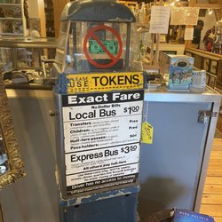 Route 7 Trading Post - NYC token collector from a bus - ah, the memories...