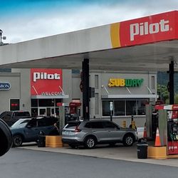 Pilot Travel Center - Front view of the truck stop for visual.