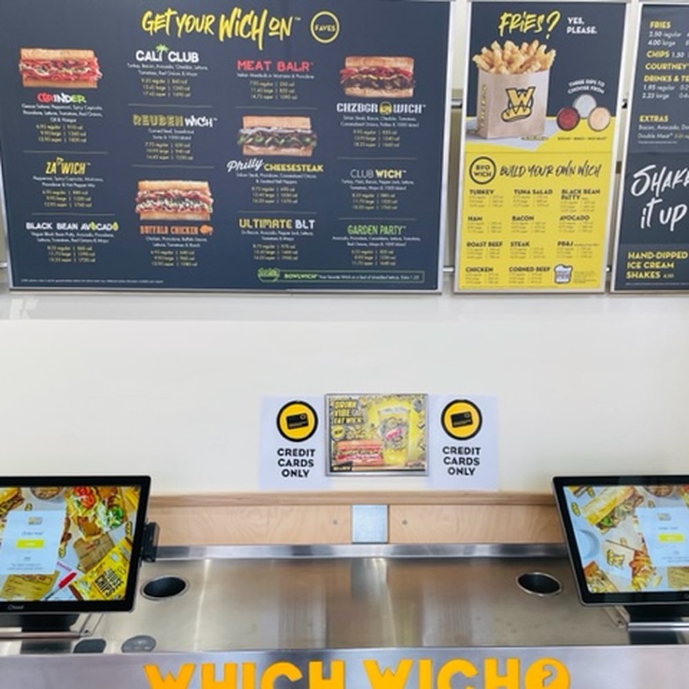 Why do you have a cashier if you can order yourself at the kiosk Why do you have a cashier if you can order yourself at the kiosk