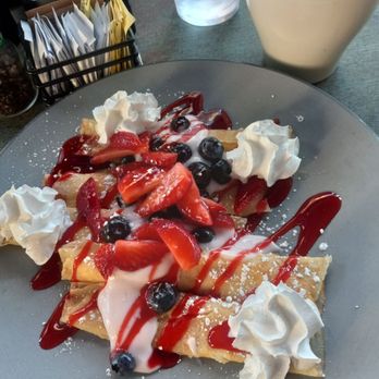 Clear Sky Cafe - Fresh berry crepes - New American Near Me - Clearwater, Florida