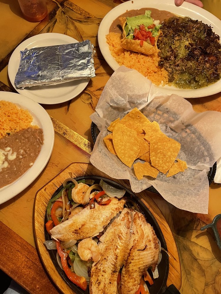 Food from Hacienda Mexican Restaurant