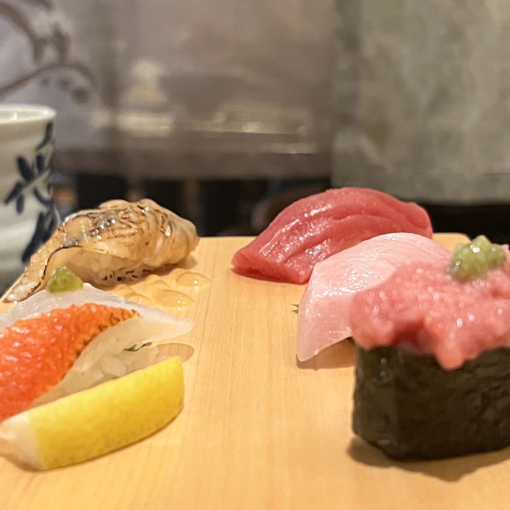 Sushi Wasabi - three different types of sushi - Japanese Near Me - Tustin, California