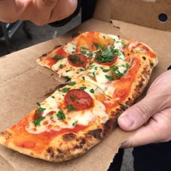 City and Country Farmers Market - Pepperoni pizza