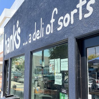 Hank’s Bagels - The outside - Bagels Near Me - Sherman Oaks, California