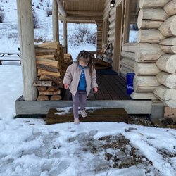 Rye Creek Lodge - Front porch