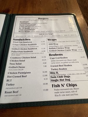 Menu photo 2 The Blazer Pub North Salem, NY